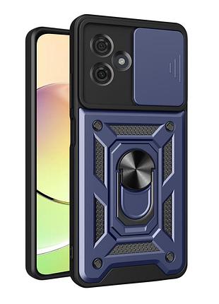 Чехол armor guard shield motorola g54 5g dark blue