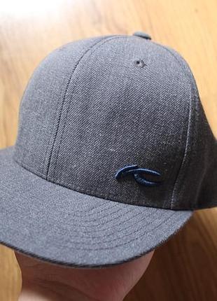 Унисекс кепка снепбек шерсть/полиэстр active flat visor cap kjus