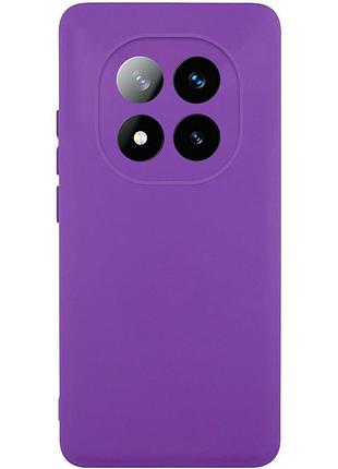 Чехол tpu getman liquid silk full camera для xiaomi redmi note 15 4g/5g (eu) фиолетовый / purple