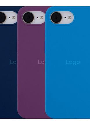 Чехол silicone case full size (aa) для iphone 17e / iphone 16e deep navy 2