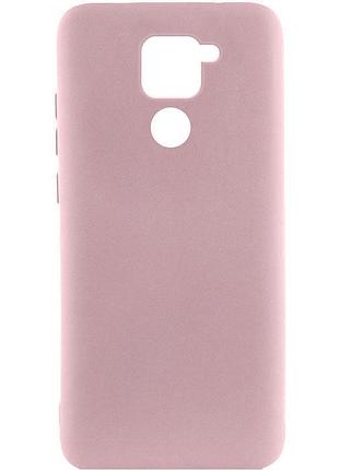 Чохол silicone cover ummi lakshmi (aa) для xiaomi redmi note 9 / redmi 10x рожевий / pink sand