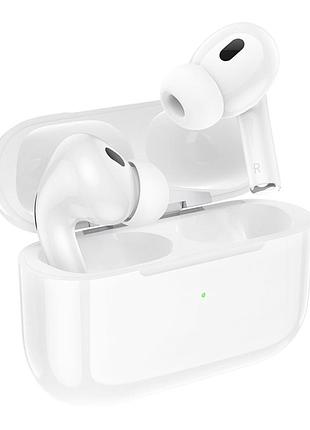 Наушники borofone bw36 беспроводная bluetooth v5.3 гарнитура с функцией шумоподавления anc white
