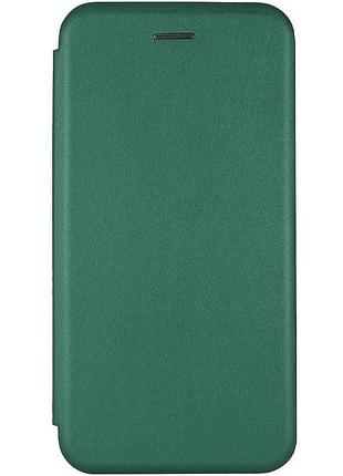 Шкіряний чохол-книжка classy для tecno spark go 1 (kl4) / spark go 2025 зелений
