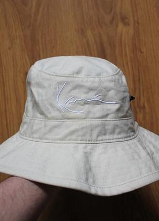 Унісекс капелюх панама бавовна karl kani signature fisher hat unisex - cream