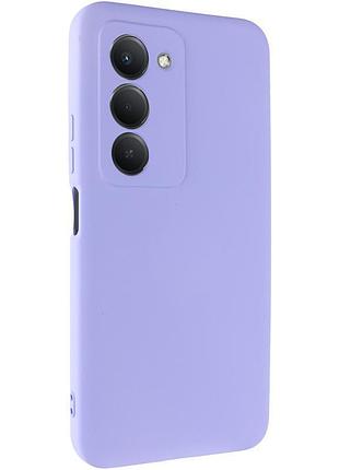 Чехол tpu getman liquid silk full camera для xiaomi redmi 15 (eu) сиреневый / light purple
