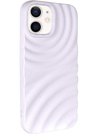 Чехол tpu monowave для apple iphone 12 pro / 12 (6.1") white