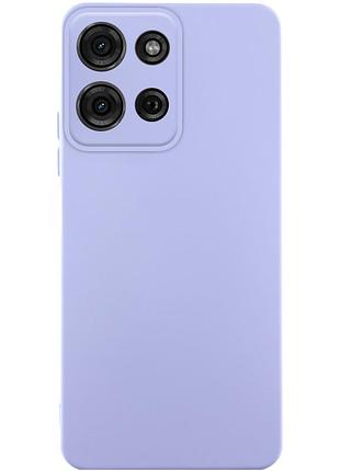 Чехол silicone cover lakshmi full camera (aa) для motorola moto g75 5g сиреневый / dasheen