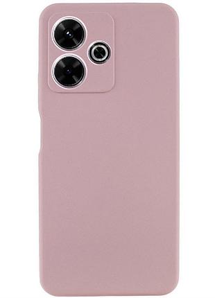 Чохол silicone cover lakshmi full camera (aaa) для xiaomi redmi note 14 5g рожевий / pink sand