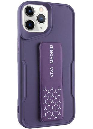 Чехол-накладка tpu viva для apple айфон 12 pro max, с функцией подставки purple
