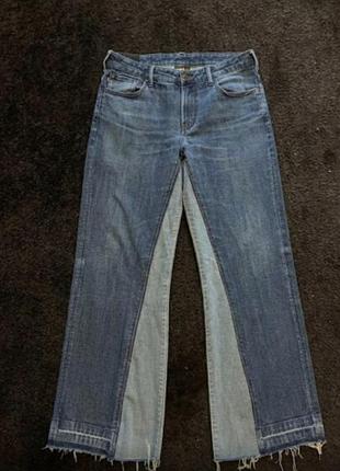 Baggy jeans, bootcut pants, original emporio armani