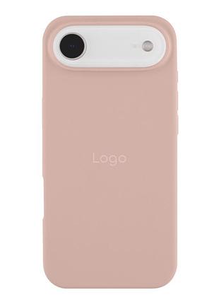 Чохол silicone case full size (aa) new box для apple iphone17 air pink sand
