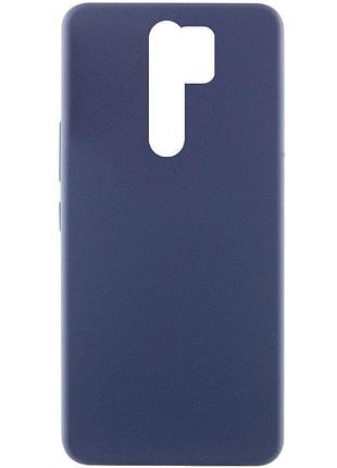 Чохол silicone cover lakshmi (aaa) для xiaomi redmi note 8 pro темно-синій / midnight blue