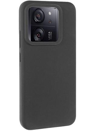 Чехол silicone cover lakshmi (aaa) для xiaomi 13t / 13t pro черный / black