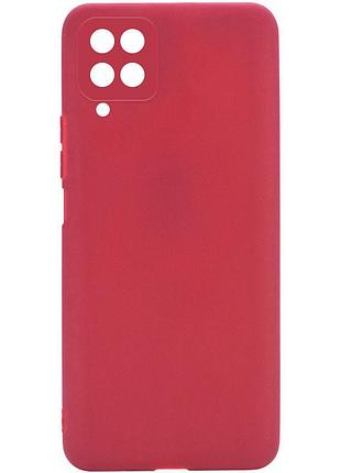 Ультратонка силіконова матова накладка candy full camera для самсунг galaxy m33 5g camellia