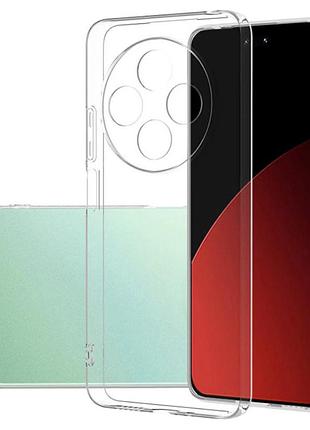Чохол tpu transparent 1.5 мм із захистом камери для xiaomi redmi 14c / xiaomi poco c75, прозорий захисний кейс безбарвний