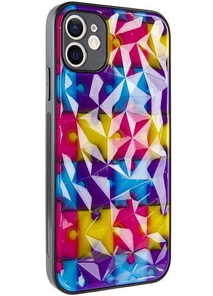 Tpu+pc чехол prisma fluffie для apple iphone 11 (6.1") puzzle