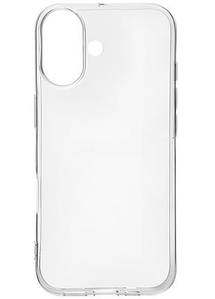 Чохол tpu 1.5 мм ultra slim для apple iphone 17, прозорий (transparent)