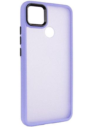 Чехол tpu+pc lyon frosted для xiaomi redmi 9c purple