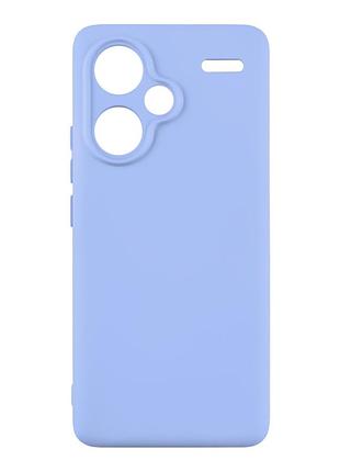 Чехол silicone cover с рамкой камеры (a) для xiaomi redmi note 13 pro+ lilac