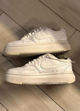 Nike air force 1 жіночі білі кросівки, розмір 38