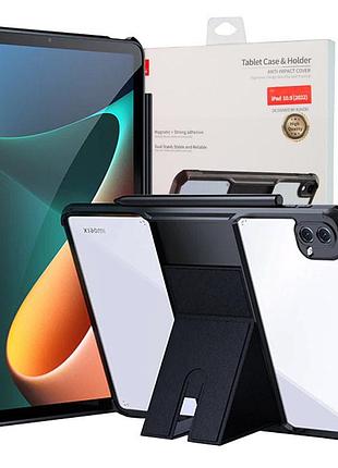Tpu+pc чехол xundd stand c усиленными углами для xiaomi pad 6 / pad 6 pro (11") черный