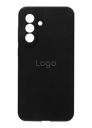 Чохол-накладка liquid silicone (aa) із захистом на камеру для samsung galaxy a56 5g black