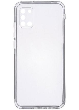 Tpu чохол epic transparent 1,5mm full camera для samsung galaxy a31 безбарвний (прозорий)