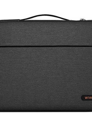 Сумка для ноутбука wiwu pilot sleeve 13.3" / 13.6" / 14.2" черный