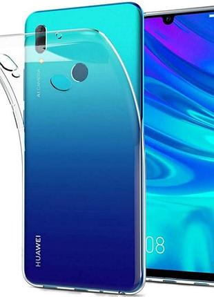 Tpu чохол epic transparent 1,5mm для huawei p smart (2019) безбарвний (прозорий)