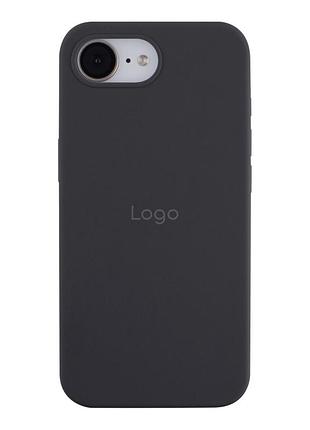 Чехол silicone case full size (aa) для iphone 16e dark grey
