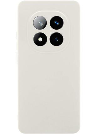 Чохол silicone cover lakshmi full camera (aa) with logo для xiaomi poco x7 білий / white
