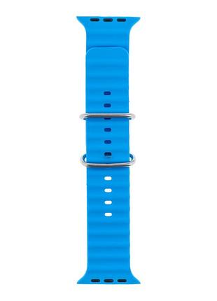 Ремінець ocean band для apple watch 41 / apple watch 40 / apple watch 38mm blue