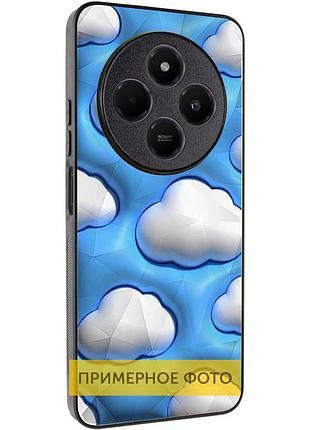 Tpu+pc чехол prisma fluffie для xiaomi redmi note 13 4g clouds