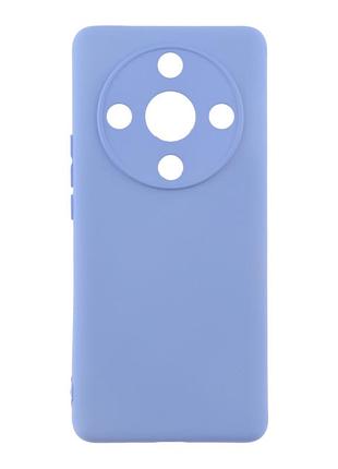Чехол silicone cover с рамкой камеры (a) для honor magic6 lite lilac