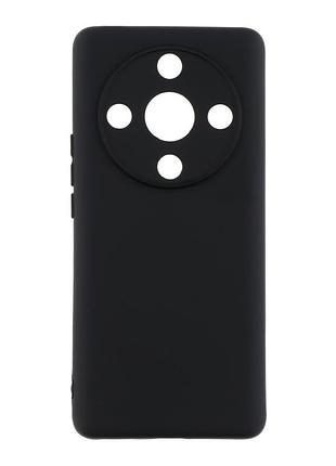 Чохол silicone cover з рамкою камери (a) для honor magic6 lite black