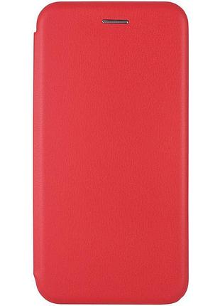 Шкіряний чохол-книжка classy для samsung galaxy a06 червоний