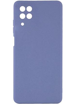 Силиконовый чехол candy full camera для samsung galaxy m33 5g голубой / mist blue