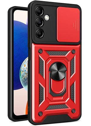 Чохол ummi camshield serge ring для samsung galaxy m52 червоний / red