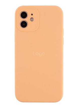 Чехол silicone case full с защитой камеры для iphone 12 twine