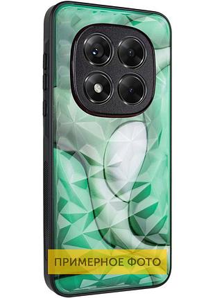 Tpu+pc чехол prisma bubblegum для xiaomi redmi note 14 4g (int. version) 3d green