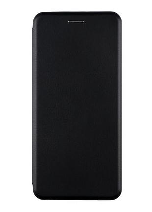 Кожаный чехол-книжка 360 hard для infinix hot 50 pro карман для карт black