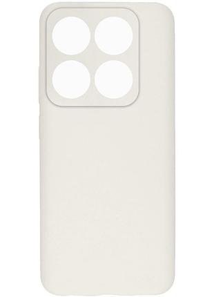 Чехол silicone cover lakshmi full camera (aaa) для xiaomi 14t pro белый / white