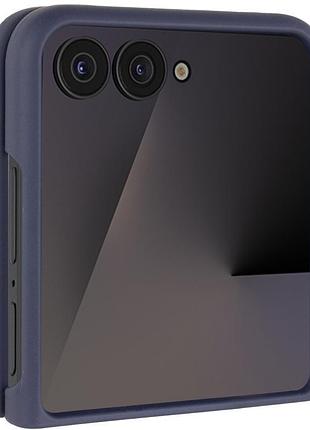 Чехол lakshmi foldables silicone cover (качество aaa) для motorola razr 50, защитный силиконовый кейс из двух частей для складного
