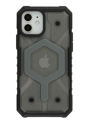 Чехол armorhex tpu pc magnetic case с magsafe для iphone 12/iphone 12 pro matte grey