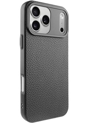 Чохол syndee magsafe для iphone 17 pro (айфон 17 про) black / black