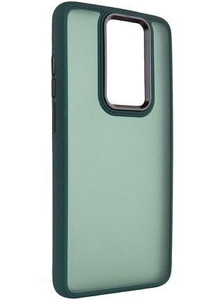 Чохол tpu+pc lyon frosted для xiaomi redmi note 8 pro green
