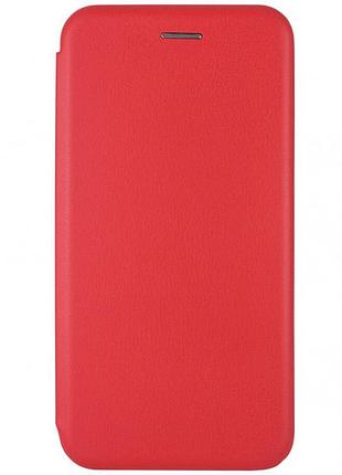 Кожаный чехол-книжка classy для xiaomi redmi note 7 / note 7 pro / note 7s красный