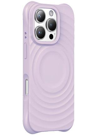 Чохол-накладка tpu orbit об'ємний 3d дизайн із magsafe для apple iphone 16 pro max dasheen