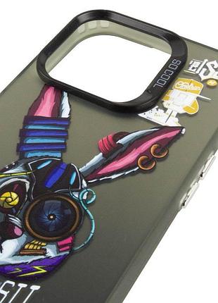 Чехол tpu+pc so cool для apple iphone 14 pro (6.1") cool rabbit 3