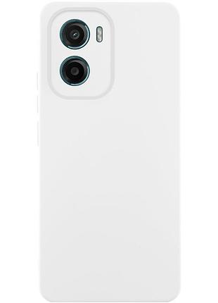 Чехол silicone cover ummi lakshmi full camera (aa) для motorola moto g05 / e15 4g белый / white